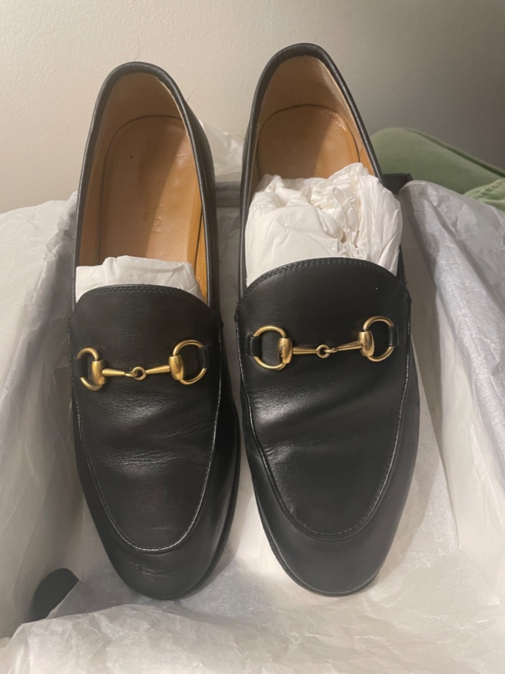 Gucci Jordaan Loafers Size 36 - Authentic - Picture 3 of 7